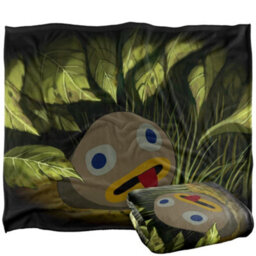 Over The Garden Wall Fact Silky The Rock Supersoft Blanket Multicoloured (152Cm X 127Cm) - thumbnail 2