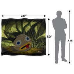 Over The Garden Wall Fact Silky The Rock Supersoft Blanket Multicoloured (152Cm X 127Cm) - thumbnail 5