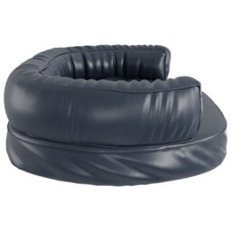 Berkfield Ergonomic Foam Dog Bed Dark Blue 88X65 Cm Faux Leather - thumbnail 5