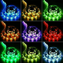 3M Usb Led Strip Lights With Bluetooth & App Control, 5050 Rgb Colour Changing Tape For Kitchen Cabinets And Tv - thumbnail 4