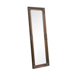 Melody Maison Tall Ornate Gold Wall Mirror 47Cm X 142Cm - thumbnail 6