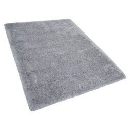 Beliani Shaggygy Rug Cide Light Grey 160 X 230 Cm - thumbnail 6
