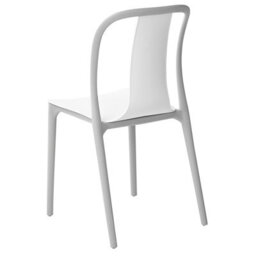 Beliani Set Of 4 Garden Chairs Spezia White - thumbnail 7
