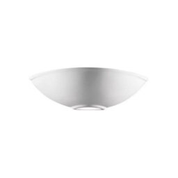 Luminosa Lighting Luminosa Bisquitte Lifestyle Ceramics Plaster Wall Light White, 1X E27 - thumbnail 1