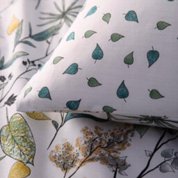 Portfolio Home Kew Green Duvet Cover Set Floral Bedding - thumbnail 3