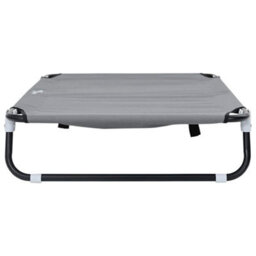 Vidaxl Dog Bed 105 X 65 X 18 Cm Steel Light Grey - thumbnail 5