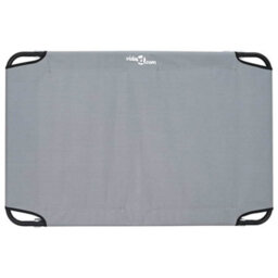 Vidaxl Dog Bed 105 X 65 X 18 Cm Steel Light Grey - thumbnail 6