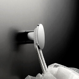 Cosmic Towel Hook, Robe Hook, Coat Hook, Supports Up To 5Kg, Chrome, Screws Included, Anti-Corrosion, Architect Collection - thumbnail 3