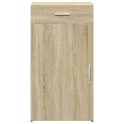 Walplus Sideboard Sonoma Oak 50X42.5X93 Cm Engineered Wood - thumbnail 4