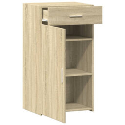 Walplus Sideboard Sonoma Oak 50X42.5X93 Cm Engineered Wood - thumbnail 8
