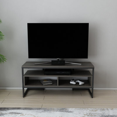 Decorotika Merrion Tv Stand Tv Unit For Tv's Up To 50 Inch Black Wenge - image 1