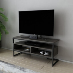 Decorotika Merrion Tv Stand Tv Unit For Tv's Up To 50 Inch Black Wenge - thumbnail 2