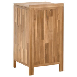 Beliani Outdoor Kitchen Cabinet Venosa Acacia Wood 50 Cm 50 Cm Brown - thumbnail 7