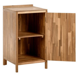 Beliani Outdoor Kitchen Cabinet Venosa Acacia Wood 50 Cm 50 Cm Brown - thumbnail 5