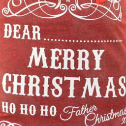 Shatchi Large Premium Hessian Santa Sack Brown Stocking Bag Naughty Is The New Nice Christmas Accessories Xmas Christmas Gifts Bag 72X50Cm - thumbnail 5