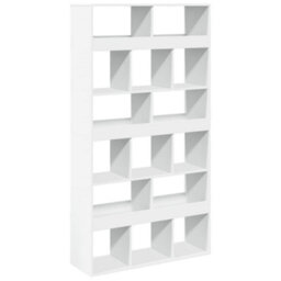 Berkfield Classic Room Divider White 100X33X187.5 Cm Engineered Wood