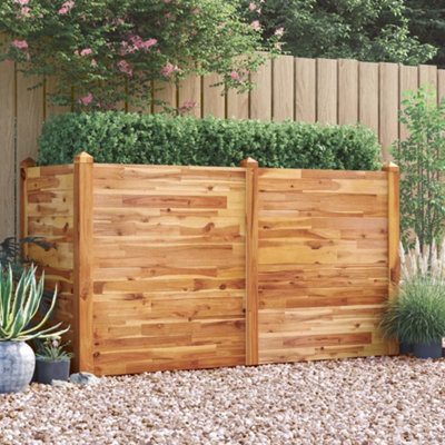 Berkfield Garden Raised Bed 160X60X84 Cm Solid Wood Acacia - image 1