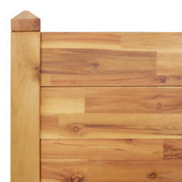 Berkfield Garden Raised Bed 160X60X84 Cm Solid Wood Acacia - thumbnail 5
