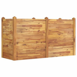 Berkfield Garden Raised Bed 160X60X84 Cm Solid Wood Acacia - thumbnail 2