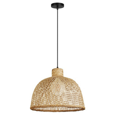 Luminosa Lighting Luminosa Riba 350mm Dome Hanging Pendant E27 40W