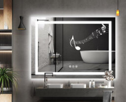 Belofay 500 X 700 mm Rectangular Led Bathroom Mirror Wall Mounted With Anti Fog Tempered Glass - thumbnail 1