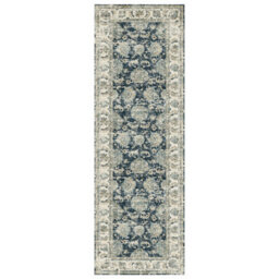 Silk Road Blue Perla Medium Runner, (L)180Cm X (W)60Cm - thumbnail 1