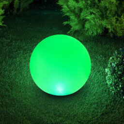 Gwsolar Solar Ball Light 25Cm Rgb Colour Changing Globe, 100Lm Warm White With Remote Control, Ip65 For Garden Path Patio Lawn - thumbnail 6