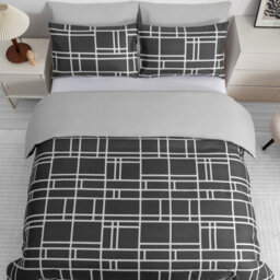 Pamposh Double Duvet Set Premium Brushed Microfiber Duvet Cover Double Ultrasoft  Duvet Double Cover Set With Zipper Closure - thumbnail 5