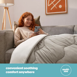 Silentnight Seersucker Coverless Duvet 2.5 Tog Cream/taupe - Double - thumbnail 6
