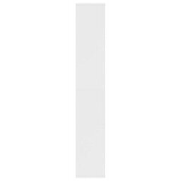 Berkfield Room Divider/book Cabinet White 100X24X140 Cm Engineered Wood - thumbnail 6
