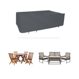Home Source Duracover 203Cm Heavy Duty Waterproof & Uv Resistant Outdoor Garden Table Furniture Cover - thumbnail 8