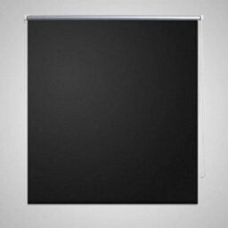 Berkfield Roller Blind Blackout 60 X 120 Cm Black