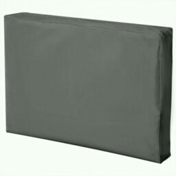 Outsunny Cushion Cover Replacement Patio Rattan Furniture Seat Cover Grey - thumbnail 8