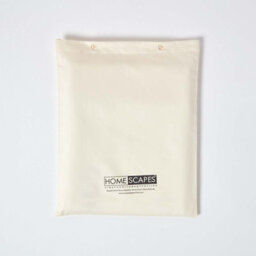 Homescapes Cream Egyptian Cotton Fitted Sheet 1000 Tc, Double - thumbnail 4