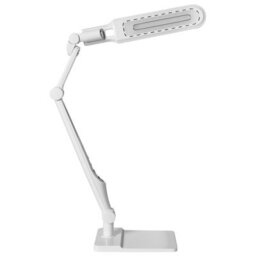 Beliani Desk Lamp White With Rotating Arm, Stepless Dimmer And 3 Cct Modes - thumbnail 5