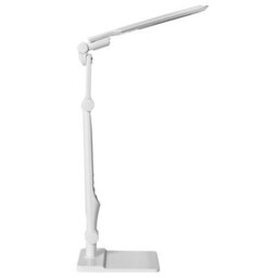 Beliani Desk Lamp White With Rotating Arm, Stepless Dimmer And 3 Cct Modes - thumbnail 4