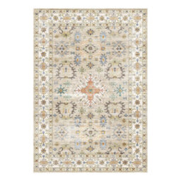 Decoranddecor Rug, Washable Rugs, Kitchen Rugs, Bath Mats, 60X90Cm, Non-Slip, Pet Friendly, Low Pile, Traditional Rug - Tessia - thumbnail 9