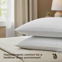 Opulent Home Hotel Quality Ultra Soft Striped Pillow - Anti-Allergy, Soft-Medium Support - Pack Of 4 - thumbnail 3