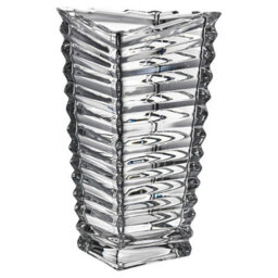 Queensway Home and Dining Queensway Home & Dining 25Cm Height London Crystal Look Heavy Glass Bouquet Flower Vase - thumbnail 5