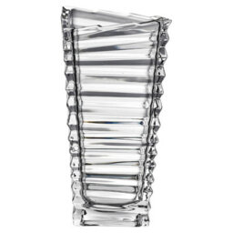 Queensway Home and Dining Queensway Home & Dining 25Cm Height London Crystal Look Heavy Glass Bouquet Flower Vase - thumbnail 7