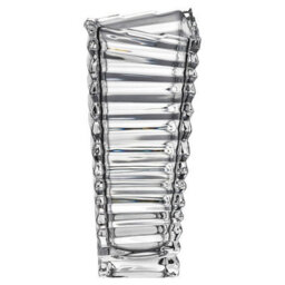 Queensway Home and Dining Queensway Home & Dining 25Cm Height London Crystal Look Heavy Glass Bouquet Flower Vase - thumbnail 8