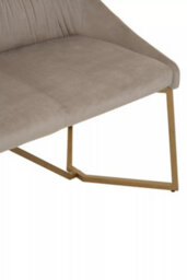 Premier Housewares Interiors By Premier Grey Velvet Bench, Indoor Bench With Velvet Upholstery For Living Room With Soft Velvet Seat - thumbnail 9