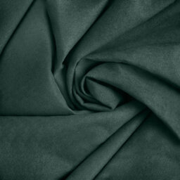 Luxury Living Velvet Chenille Eyelet Curtains Ready Made Pair Green - thumbnail 7