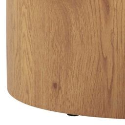 Wyld Haus Sendai Oval Coffee Table Set, Matt Natural Oak Effect, Pair - thumbnail 5