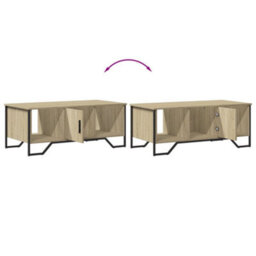 Berkfield Coffee Table Sonoma Oak 100X51X40 Cm Engineered Wood - thumbnail 8