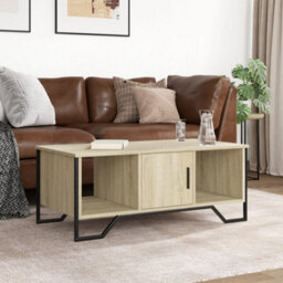 Berkfield Coffee Table Sonoma Oak 100X51X40 Cm Engineered Wood - thumbnail 3