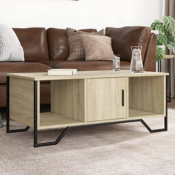 Berkfield Coffee Table Sonoma Oak 100X51X40 Cm Engineered Wood - thumbnail 1