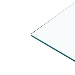 Furniture in Fashion Zanti Clear Glass Dining Table With Grey High Gloss Base - thumbnail 3
