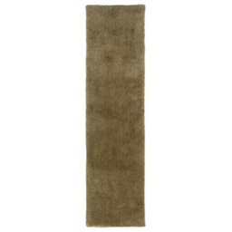 Loomed Sage Green Luxury Plush Soft Pile Living Area Runner Rug 60Cm X 240Cm - thumbnail 4