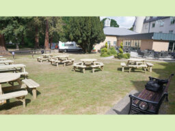 Mg Timber Products: Premium Quality, 8 Seater Round Picnic Bench, Pub Table. Made From Pressure Treated, Swedish Redwood. - thumbnail 7